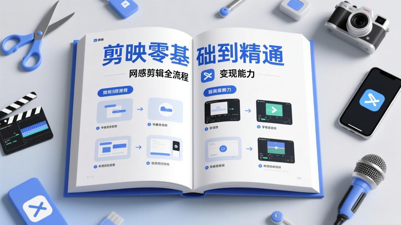 （17473期）剪映零基础也能快速上手，从入门到精通掌握网感剪辑全流程，掌握能直接变现的剪辑能力瀚萌资源网-网赚网-网赚项目网-虚拟资源网-国学资源网-易学资源网-本站有全网最新网赚项目-易学课程资源-中医课程资源的在线下载网站！瀚萌资源网