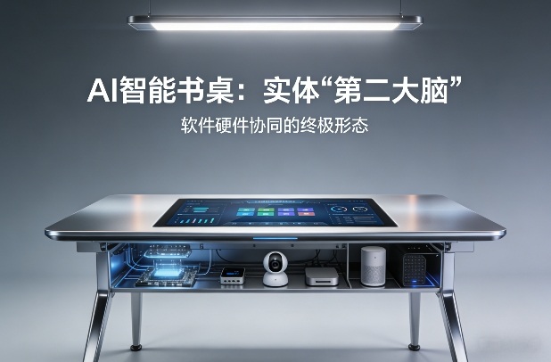 AI智能书桌搭建，构建你的实体“第二大脑”，软件硬件协同的终极形态瀚萌资源网-网赚网-网赚项目网-虚拟资源网-国学资源网-易学资源网-本站有全网最新网赚项目-易学课程资源-中医课程资源的在线下载网站！瀚萌资源网