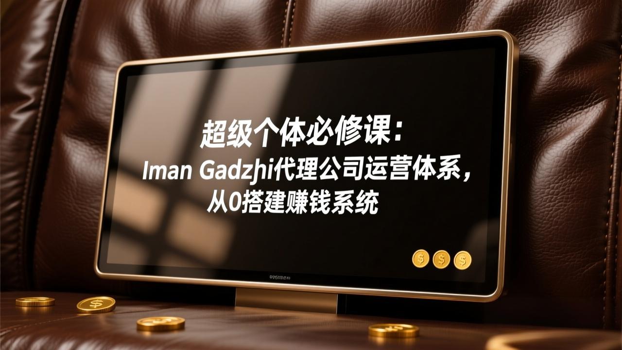 （17525期）超级个体必修课：Iman Gadzhi代理公司运营体系，从0搭建赚钱系统瀚萌资源网-网赚网-网赚项目网-虚拟资源网-国学资源网-易学资源网-本站有全网最新网赚项目-易学课程资源-中医课程资源的在线下载网站！瀚萌资源网
