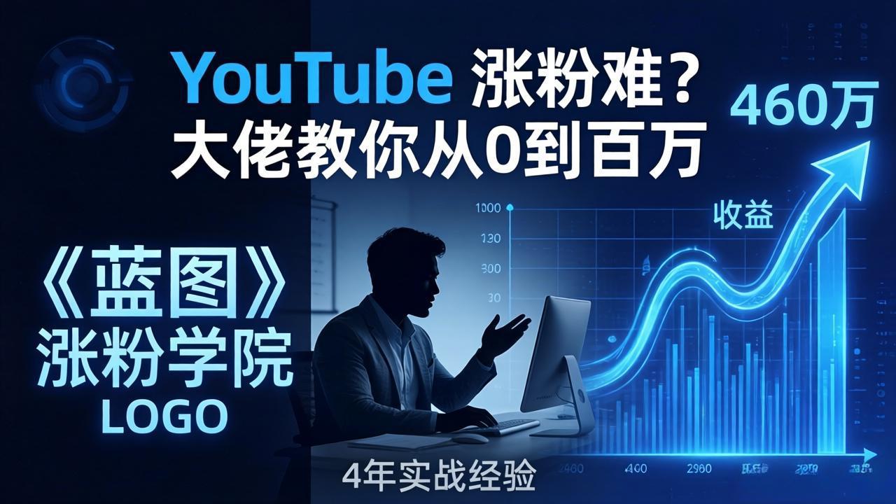 （17836期）YouTube 涨粉难？《蓝图涨粉学院》：4 年赚 460 万的大佬教策略，从0到百万有路径！瀚萌资源网-网赚网-网赚项目网-虚拟资源网-国学资源网-易学资源网-本站有全网最新网赚项目-易学课程资源-中医课程资源的在线下载网站！瀚萌资源网