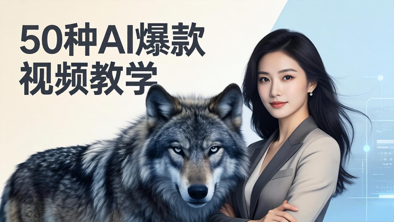 （17815期）50种AI爆款视频教学：影视级古诗词+治愈萌宠+山海经蛟龙，高阶宝典商业落地瀚萌资源网-网赚网-网赚项目网-虚拟资源网-国学资源网-易学资源网-本站有全网最新网赚项目-易学课程资源-中医课程资源的在线下载网站！瀚萌资源网