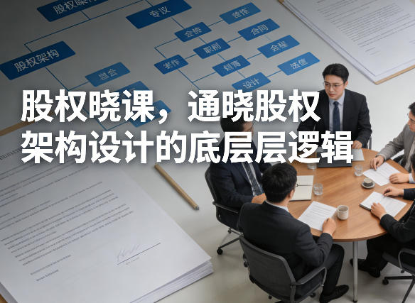 股权晓课，通晓股权架构设计的底层逻辑瀚萌资源网-网赚网-网赚项目网-虚拟资源网-国学资源网-易学资源网-本站有全网最新网赚项目-易学课程资源-中医课程资源的在线下载网站！瀚萌资源网