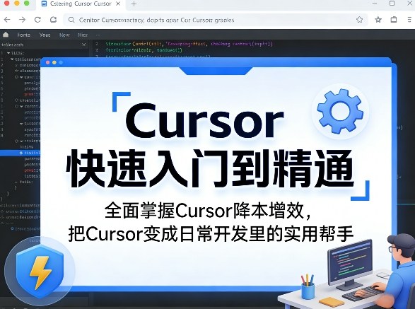 Cursor快速入门到精通，全面掌握Cursor降本增效，把Cursor变成日常开发里的实用帮手瀚萌资源网-网赚网-网赚项目网-虚拟资源网-国学资源网-易学资源网-本站有全网最新网赚项目-易学课程资源-中医课程资源的在线下载网站！瀚萌资源网