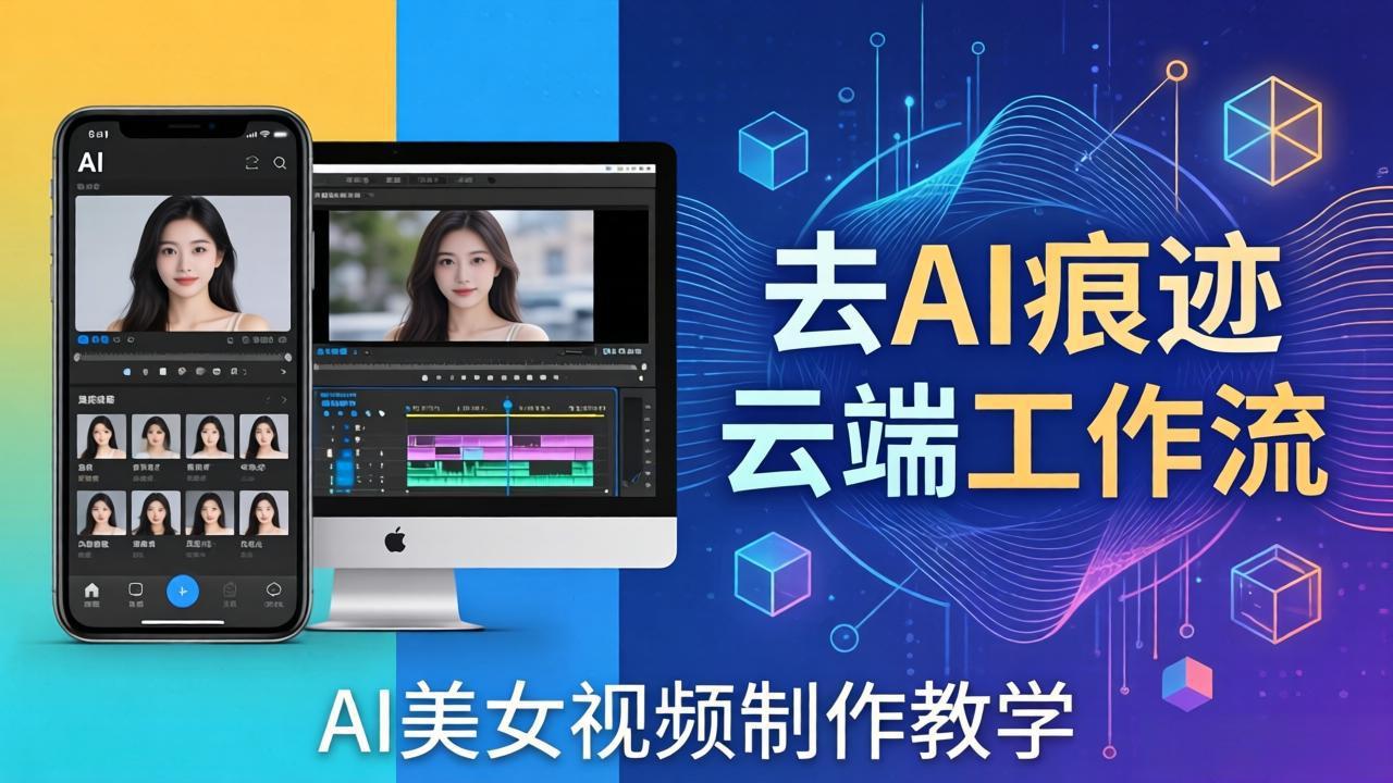 （17928期）AI美女视频制作教学：去AI痕迹，云端工作流出图，手机电脑均可，不需要配置瀚萌资源网-网赚网-网赚项目网-虚拟资源网-国学资源网-易学资源网-本站有全网最新网赚项目-易学课程资源-中医课程资源的在线下载网站！瀚萌资源网