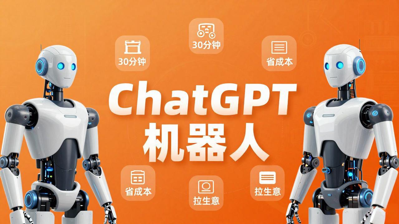 （17982期）智能机器人定制速成课：技术小白30分钟做出ChatGPT机器人，省时间砍成本还能拉生意瀚萌资源网-网赚网-网赚项目网-虚拟资源网-国学资源网-易学资源网-本站有全网最新网赚项目-易学课程资源-中医课程资源的在线下载网站！瀚萌资源网