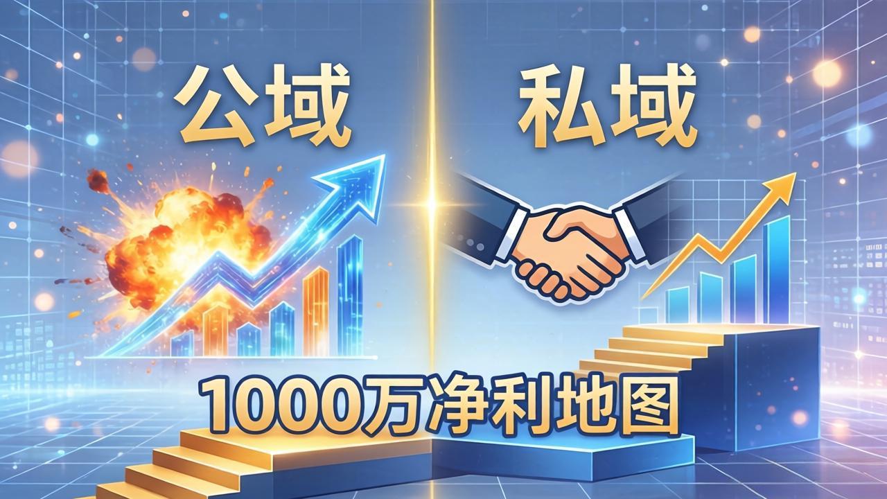 （18217期）公域玩命出爆款，私域悄悄做成交：这套AI内训课，2026给你打通1000万净利的地图瀚萌资源网-网赚网-网赚项目网-虚拟资源网-国学资源网-易学资源网-本站有全网最新网赚项目-易学课程资源-中医课程资源的在线下载网站！瀚萌资源网