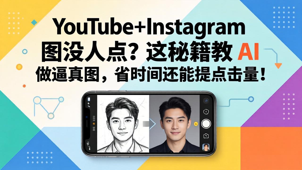 （17911期）YouTube+Instagram 图没人点？这秘籍教 AI 做逼真图，省时间还能提点击量瀚萌资源网-网赚网-网赚项目网-虚拟资源网-国学资源网-易学资源网-本站有全网最新网赚项目-易学课程资源-中医课程资源的在线下载网站！瀚萌资源网