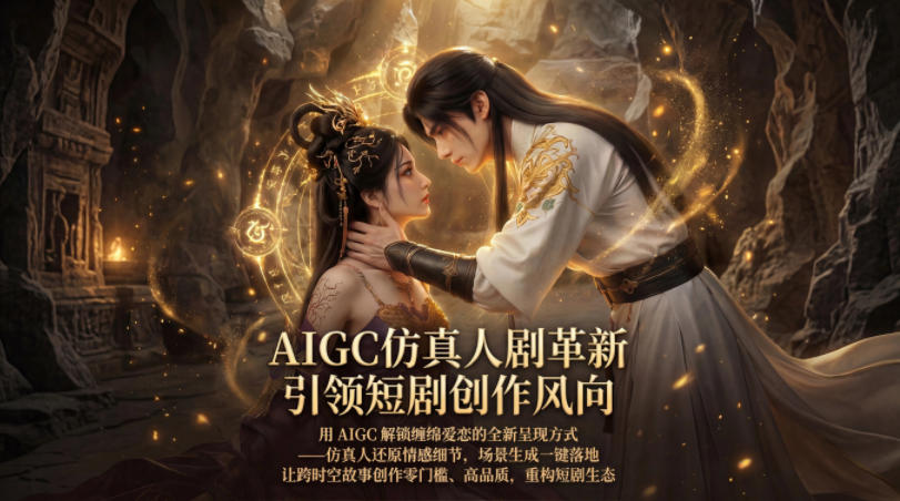 AIGC仿真人《合欢宗》短剧教学，用AIGC解锁缠绵爱恋的全新呈现方式，让跨时空故事创作零门槛、高品质，重构短剧生态瀚萌资源网-网赚网-网赚项目网-虚拟资源网-国学资源网-易学资源网-本站有全网最新网赚项目-易学课程资源-中医课程资源的在线下载网站！瀚萌资源网