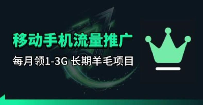 手机流量领取推广_每月一轮，刚需类的长期项目瀚萌资源网-网赚网-网赚项目网-虚拟资源网-国学资源网-易学资源网-本站有全网最新网赚项目-易学课程资源-中医课程资源的在线下载网站！瀚萌资源网