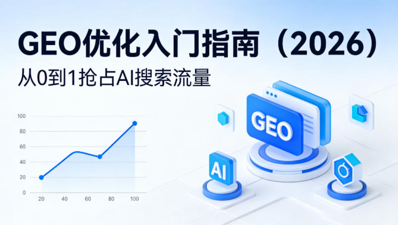 【最新】GEO优化入门指南（2026），从0到1抢占AI搜索流量瀚萌资源网-网赚网-网赚项目网-虚拟资源网-国学资源网-易学资源网-本站有全网最新网赚项目-易学课程资源-中医课程资源的在线下载网站！瀚萌资源网