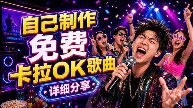 （18610期）免费卡拉OK歌曲制作全攻略：音轨分离字幕制作，零基础快速做出专业K歌视频瀚萌资源网-网赚网-网赚项目网-虚拟资源网-国学资源网-易学资源网-本站有全网最新网赚项目-易学课程资源-中医课程资源的在线下载网站！瀚萌资源网