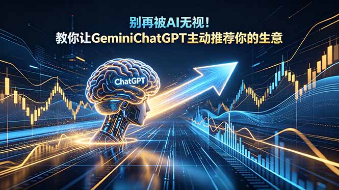 （18659期）别再被AI无视！教你让GeminiChatGPT主动推荐你的生意【原创双语字幕】瀚萌资源网-网赚网-网赚项目网-虚拟资源网-国学资源网-易学资源网-本站有全网最新网赚项目-易学课程资源-中医课程资源的在线下载网站！瀚萌资源网