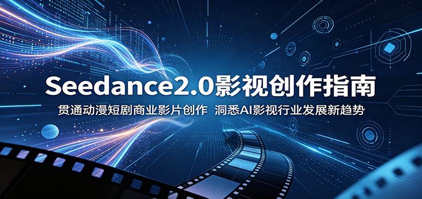 Seedance2.0影视创作指南：贯通动漫短剧商业影片创作，洞悉AI影视行业发展新趋势瀚萌资源网-网赚网-网赚项目网-虚拟资源网-国学资源网-易学资源网-本站有全网最新网赚项目-易学课程资源-中医课程资源的在线下载网站！瀚萌资源网