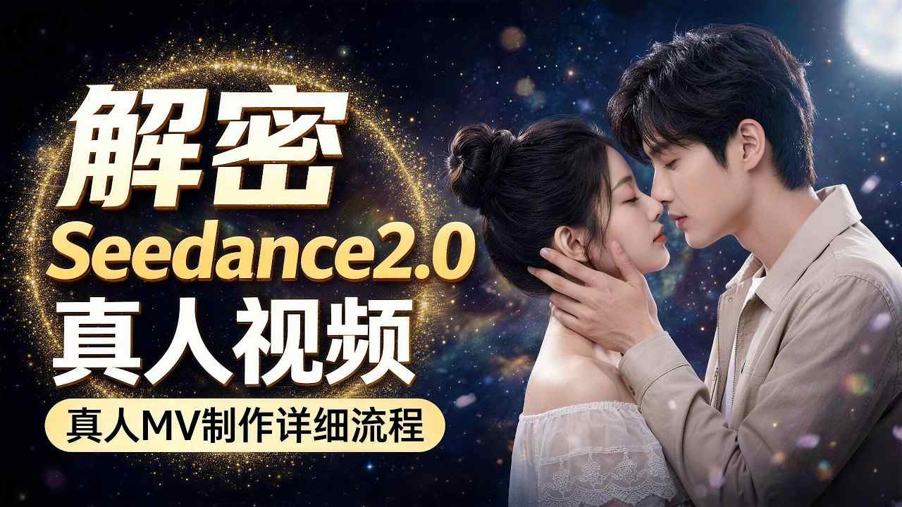 Seedance 2.0解密教程：零基础制作真人MV全流程瀚萌资源网-网赚网-网赚项目网-虚拟资源网-国学资源网-易学资源网-本站有全网最新网赚项目-易学课程资源-中医课程资源的在线下载网站！瀚萌资源网