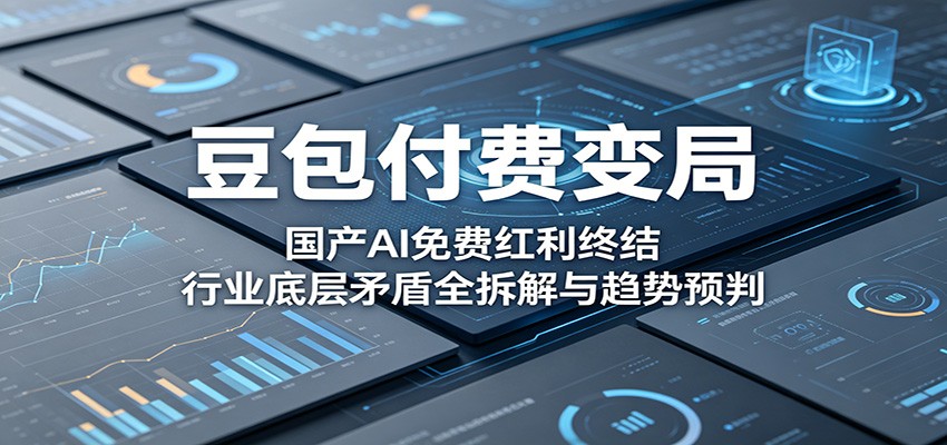 豆包付费变局：国产AI免费红利终结，行业底层矛盾全拆解与趋势预判瀚萌资源网-网赚网-网赚项目网-虚拟资源网-国学资源网-易学资源网-本站有全网最新网赚项目-易学课程资源-中医课程资源的在线下载网站！瀚萌资源网