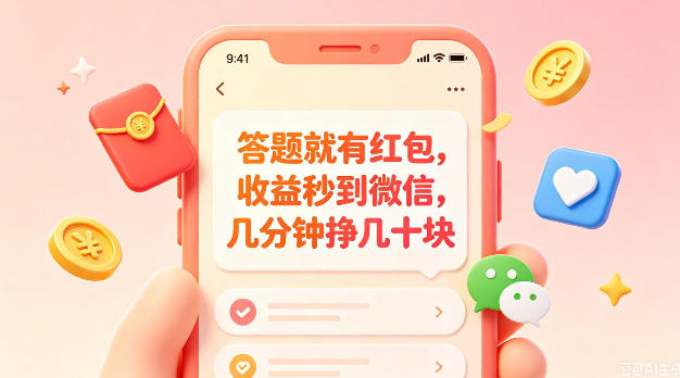 答题就有红包,收益秒到微信,几分钟挣几十块,学生党上班族宝妈都可以玩【揭秘】瀚萌资源网-网赚网-网赚项目网-虚拟资源网-国学资源网-易学资源网-本站有全网最新网赚项目-易学课程资源-中医课程资源的在线下载网站!瀚萌资源网