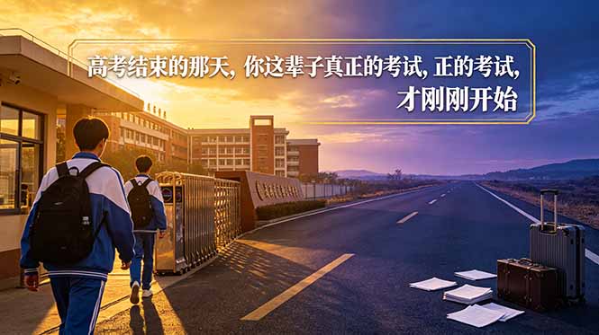 （18968期）付费文章：高考结束的那天，你这辈子真正的考试，才刚刚开始瀚萌资源网-网赚网-网赚项目网-虚拟资源网-国学资源网-易学资源网-本站有全网最新网赚项目-易学课程资源-中医课程资源的在线下载网站！瀚萌资源网