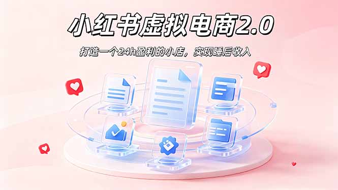 （19033期）2026 年最强风口掘金项目：AI小红书虚拟电商，布局搜索流量，每日躺赚500+瀚萌资源网-网赚网-网赚项目网-虚拟资源网-国学资源网-易学资源网-本站有全网最新网赚项目-易学课程资源-中医课程资源的在线下载网站！瀚萌资源网