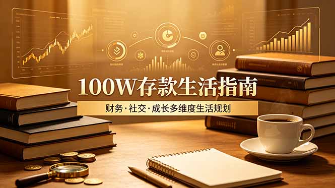 （19121期）付费文章：100W存款生活指南，如何从财务、社交、成长等维度规划自己的生活瀚萌资源网-网赚网-网赚项目网-虚拟资源网-国学资源网-易学资源网-本站有全网最新网赚项目-易学课程资源-中医课程资源的在线下载网站！瀚萌资源网