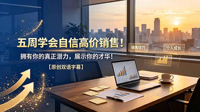 （19071期）五周学会自信高价销售！拥有你的真正潜力，展示你的才华！【原创双语字幕】瀚萌资源网-网赚网-网赚项目网-虚拟资源网-国学资源网-易学资源网-本站有全网最新网赚项目-易学课程资源-中医课程资源的在线下载网站！瀚萌资源网