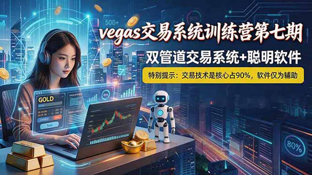 （18770期）【海外美金AI搬砖】Vegas交易技术+聪明软件， 黄金期货日赚50-1000U， 长期稳定，小白轻松上手瀚萌资源网-网赚网-网赚项目网-虚拟资源网-国学资源网-易学资源网-本站有全网最新网赚项目-易学课程资源-中医课程资源的在线下载网站！瀚萌资源网