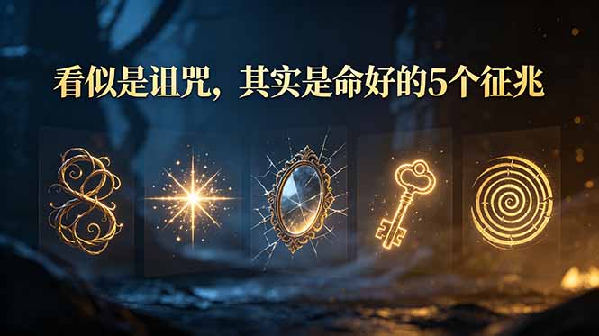 （19089期）付费文章：看似是诅咒，其实是命好的5个征兆瀚萌资源网-网赚网-网赚项目网-虚拟资源网-国学资源网-易学资源网-本站有全网最新网赚项目-易学课程资源-中医课程资源的在线下载网站！瀚萌资源网