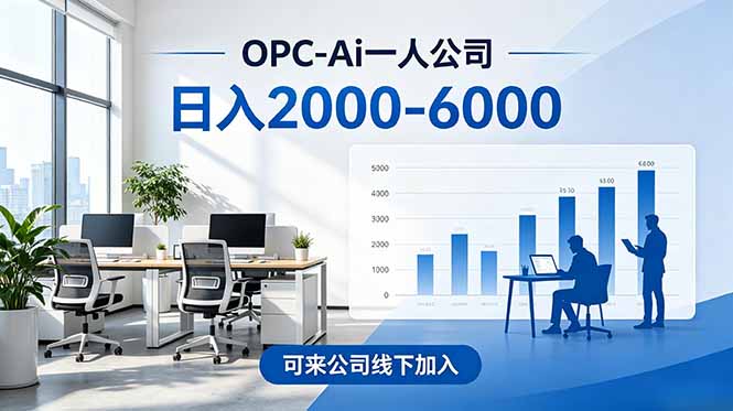 (18809期)2026创业新风口—OPC一人公司模式震撼首发!日收益2000-6000+,项目绿色长久,安全稳健,合…瀚萌资源网-网赚网-网赚项目网-虚拟资源网-国学资源网-易学资源网-本站有全网最新网赚项目-易学课程资源-中医课程资源的在线下载网站!瀚萌资源网