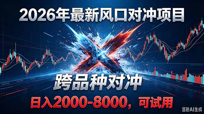 (18827期)2026创业新风口!最新对冲!跨品种对冲!日收益2000-6000+瀚萌资源网-网赚网-网赚项目网-虚拟资源网-国学资源网-易学资源网-本站有全网最新网赚项目-易学课程资源-中医课程资源的在线下载网站!瀚萌资源网