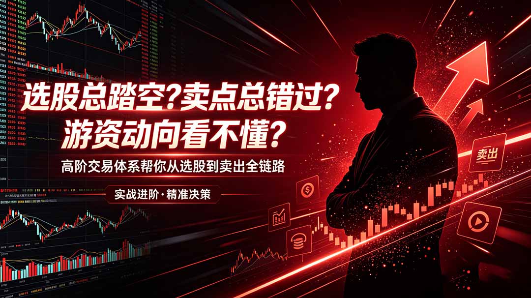 （18937期）选股总踏空？卖点总错过？游资动向看不懂？高阶交易体系帮你从选股到卖出全链路（更新6月）瀚萌资源网-网赚网-网赚项目网-虚拟资源网-国学资源网-易学资源网-本站有全网最新网赚项目-易学课程资源-中医课程资源的在线下载网站！瀚萌资源网
