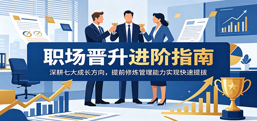 职场晋升进阶指南：深耕七大成长方向，提前修炼管理能力实现快速提拔瀚萌资源网-网赚网-网赚项目网-虚拟资源网-国学资源网-易学资源网-本站有全网最新网赚项目-易学课程资源-中医课程资源的在线下载网站！瀚萌资源网