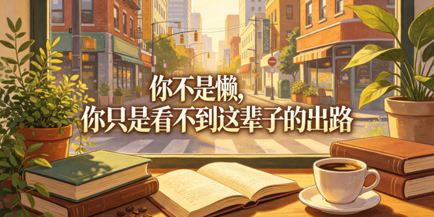付费文章：你不是懒，你只是看不到这辈子的出路瀚萌资源网-网赚网-网赚项目网-虚拟资源网-国学资源网-易学资源网-本站有全网最新网赚项目-易学课程资源-中医课程资源的在线下载网站！瀚萌资源网