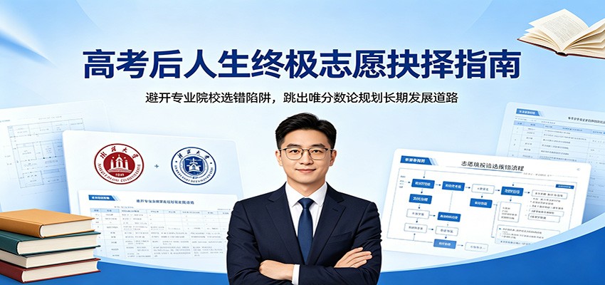 高考后人生终极志愿抉择指南：避开专业院校选错陷阱，跳出唯分数论规划长期发展道路瀚萌资源网-网赚网-网赚项目网-虚拟资源网-国学资源网-易学资源网-本站有全网最新网赚项目-易学课程资源-中医课程资源的在线下载网站！瀚萌资源网