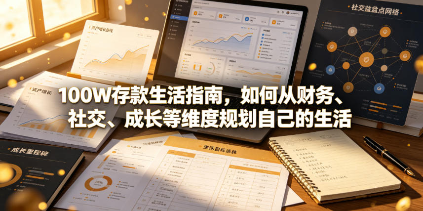 付费文章：100W存款生活指南，如何从财务、社交、成长等维度规划自己的生活瀚萌资源网-网赚网-网赚项目网-虚拟资源网-国学资源网-易学资源网-本站有全网最新网赚项目-易学课程资源-中医课程资源的在线下载网站！瀚萌资源网