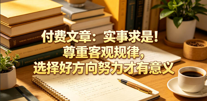 付费文章：实事求是！尊重客观规律，选择好方向努力才有意义瀚萌资源网-网赚网-网赚项目网-虚拟资源网-国学资源网-易学资源网-本站有全网最新网赚项目-易学课程资源-中医课程资源的在线下载网站！瀚萌资源网
