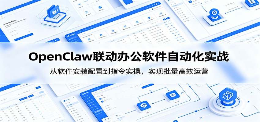 OpenClaw自动化实操课：从软件安装配置到指令实操，实现批量高效运营瀚萌资源网-网赚网-网赚项目网-虚拟资源网-国学资源网-易学资源网-本站有全网最新网赚项目-易学课程资源-中医课程资源的在线下载网站！瀚萌资源网