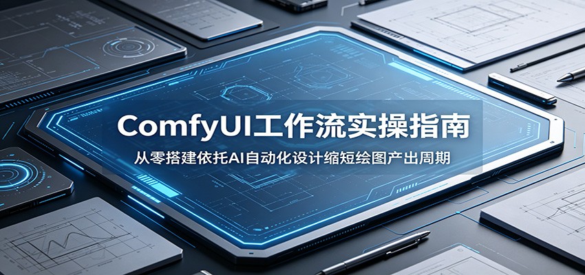ComfyUI 工作流实操指南:从零搭建依托AI自动化设计缩短绘图产出周期瀚萌资源网-网赚网-网赚项目网-虚拟资源网-国学资源网-易学资源网-本站有全网最新网赚项目-易学课程资源-中医课程资源的在线下载网站!瀚萌资源网