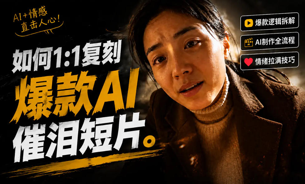 豆包+Gemini生成真人AI短剧-拆解复刻百万爆款第一人称短片，一站式讲透爆款复刻全流程瀚萌资源网-网赚网-网赚项目网-虚拟资源网-国学资源网-易学资源网-本站有全网最新网赚项目-易学课程资源-中医课程资源的在线下载网站！瀚萌资源网