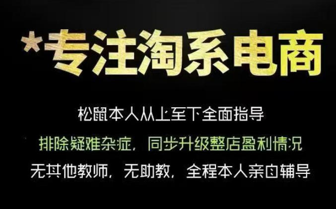 松鼠会电商VIP课程，从基础布局到高阶优化，助你掌握淘宝运营逻辑，提升店铺流量与转化瀚萌资源网-网赚网-网赚项目网-虚拟资源网-国学资源网-易学资源网-本站有全网最新网赚项目-易学课程资源-中医课程资源的在线下载网站！瀚萌资源网