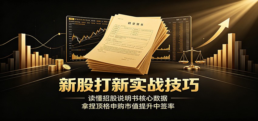 新股打新实战技巧:读懂招股说明书核心数据,拿捏顶格申购市值提升中签率瀚萌资源网-网赚网-网赚项目网-虚拟资源网-国学资源网-易学资源网-本站有全网最新网赚项目-易学课程资源-中医课程资源的在线下载网站!瀚萌资源网