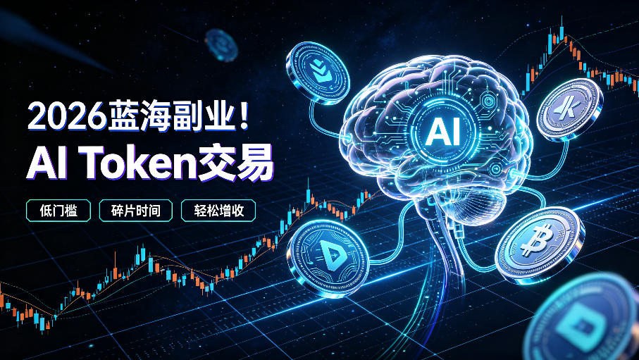 2026全新风口副业|AI智能Token交易,空闲时间轻松 賺 收益,无需全天盯盘【揭秘】瀚萌资源网-网赚网-网赚项目网-虚拟资源网-国学资源网-易学资源网-本站有全网最新网赚项目-易学课程资源-中医课程资源的在线下载网站!瀚萌资源网