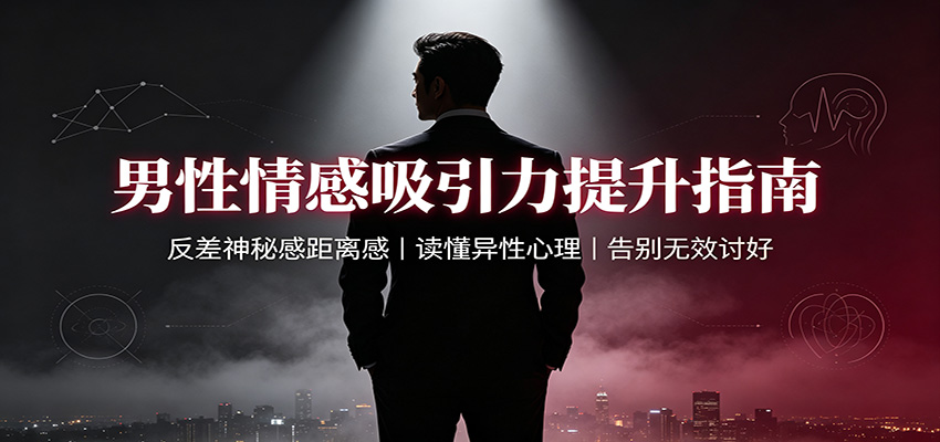 男性情感吸引力提升指南：反差神秘感距离感，读懂异性心理，告别无效讨好瀚萌资源网-网赚网-网赚项目网-虚拟资源网-国学资源网-易学资源网-本站有全网最新网赚项目-易学课程资源-中医课程资源的在线下载网站！瀚萌资源网