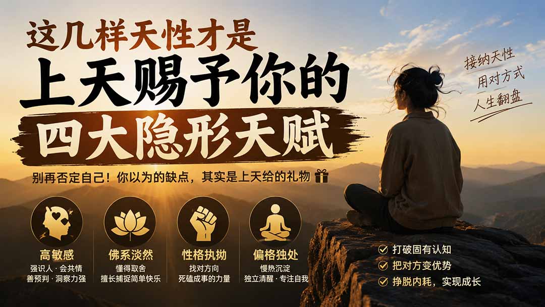 （19984期）付费文章：这几样天性才是上天赐予你的四大隐形天赋瀚萌资源网-网赚网-网赚项目网-虚拟资源网-国学资源网-易学资源网-本站有全网最新网赚项目-易学课程资源-中医课程资源的在线下载网站！瀚萌资源网