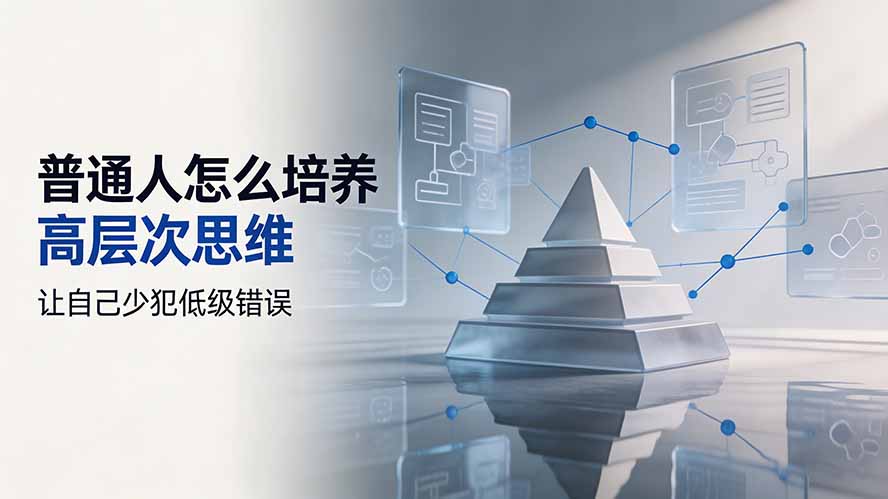 （19637期）付费文章：普通人怎么培养高层次思维，让自己少犯低级错误瀚萌资源网-网赚网-网赚项目网-虚拟资源网-国学资源网-易学资源网-本站有全网最新网赚项目-易学课程资源-中医课程资源的在线下载网站！瀚萌资源网