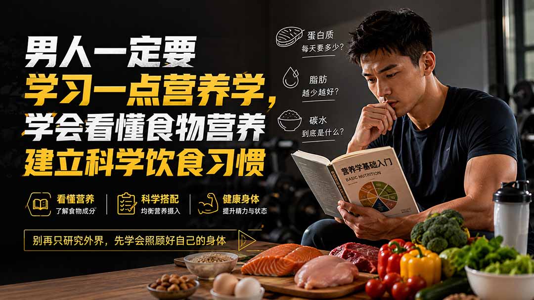 (20055期)付费文章:男人一定要学习一点营养学,学会看懂食物营养建立科学饮食习惯瀚萌资源网-网赚网-网赚项目网-虚拟资源网-国学资源网-易学资源网-本站有全网最新网赚项目-易学课程资源-中医课程资源的在线下载网站!瀚萌资源网