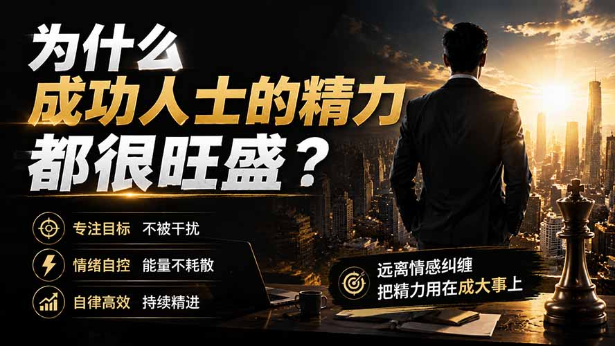 （19754期）付费文章：为什么成功人士的精力都很旺盛？瀚萌资源网-网赚网-网赚项目网-虚拟资源网-国学资源网-易学资源网-本站有全网最新网赚项目-易学课程资源-中医课程资源的在线下载网站！瀚萌资源网