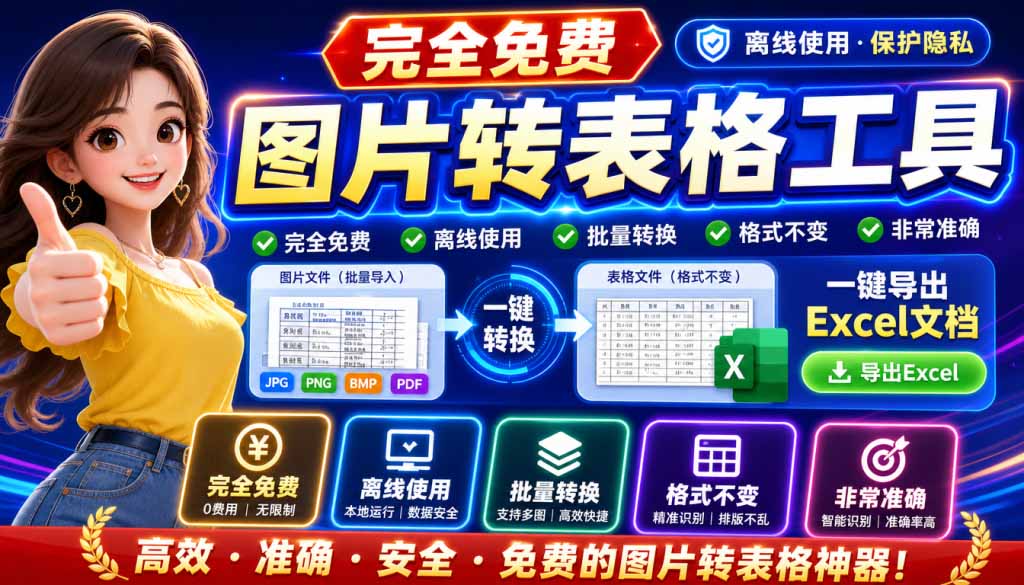 （19972期）图片表格识别提取工具，支持一键从图片中智能提取表格并导出Excel文件，可离线免网运行，FastTableOCR瀚萌资源网-网赚网-网赚项目网-虚拟资源网-国学资源网-易学资源网-本站有全网最新网赚项目-易学课程资源-中医课程资源的在线下载网站！瀚萌资源网