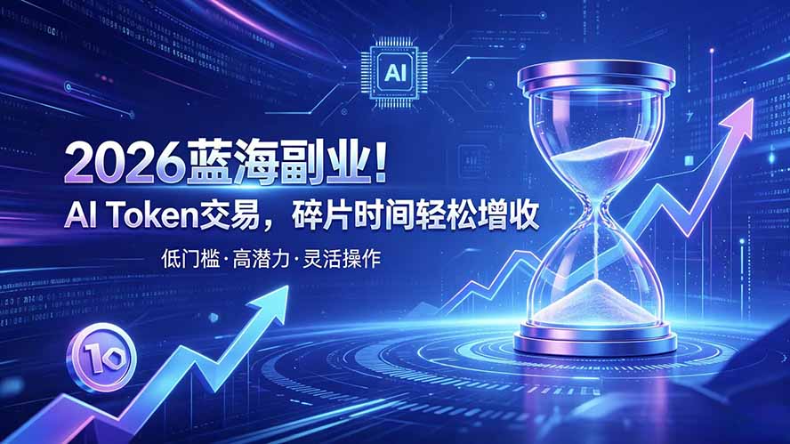 （19997期）AI Token算力赛道！普通人可入局的数字副业瀚萌资源网-网赚网-网赚项目网-虚拟资源网-国学资源网-易学资源网-本站有全网最新网赚项目-易学课程资源-中医课程资源的在线下载网站！瀚萌资源网