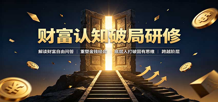 财富认知破局研修：解读”孙割”，重塑金钱观念，底层人打破固有思维跨越阶层瀚萌资源网-网赚网-网赚项目网-虚拟资源网-国学资源网-易学资源网-本站有全网最新网赚项目-易学课程资源-中医课程资源的在线下载网站！瀚萌资源网