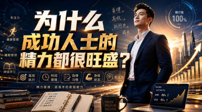 付费文章：为什么成功人士的精力都很旺盛？瀚萌资源网-网赚网-网赚项目网-虚拟资源网-国学资源网-易学资源网-本站有全网最新网赚项目-易学课程资源-中医课程资源的在线下载网站！瀚萌资源网