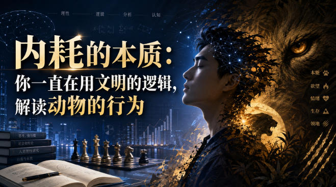 付费文章：内耗的本质：你一直在用文明的逻辑，解读动物的行为瀚萌资源网-网赚网-网赚项目网-虚拟资源网-国学资源网-易学资源网-本站有全网最新网赚项目-易学课程资源-中医课程资源的在线下载网站！瀚萌资源网